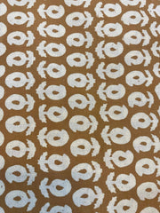 Beautiful Hand Block Printed Fabric, Cotton Fabric, Indian Fabric, fabric by yard, Block Printed Cotton womens clothing - Rohiyaan